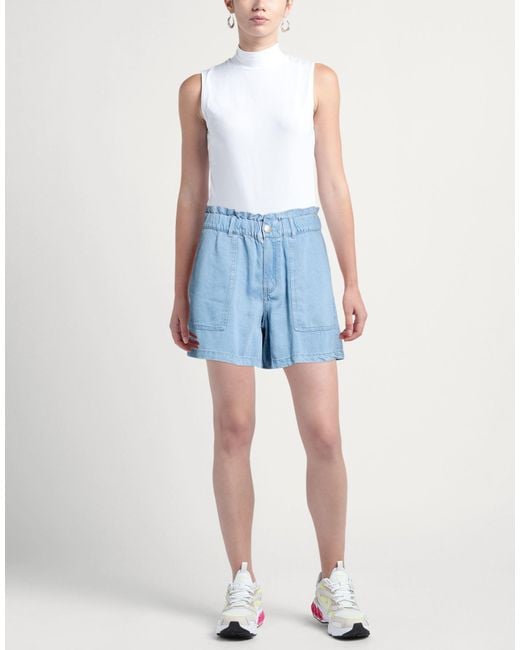 Suncoo Blue Denim Shorts