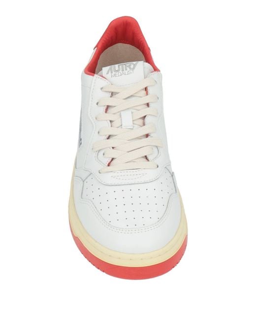 Autry White Sneakers for men
