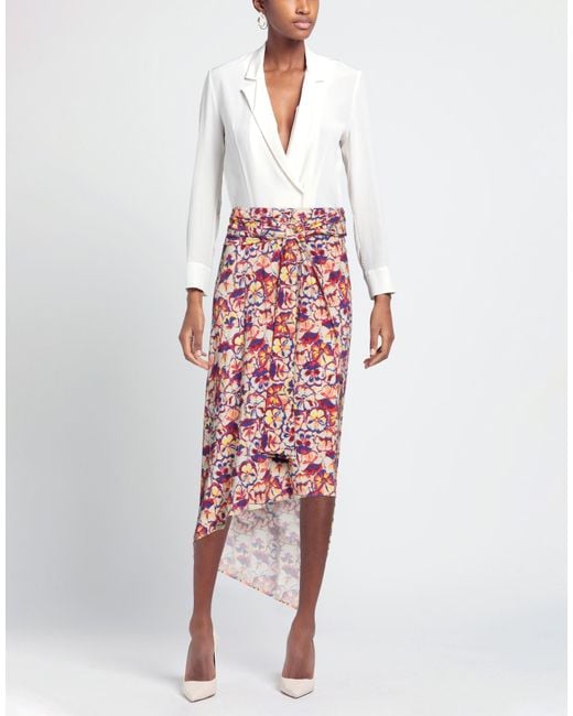 Rabanne White Midi Skirt