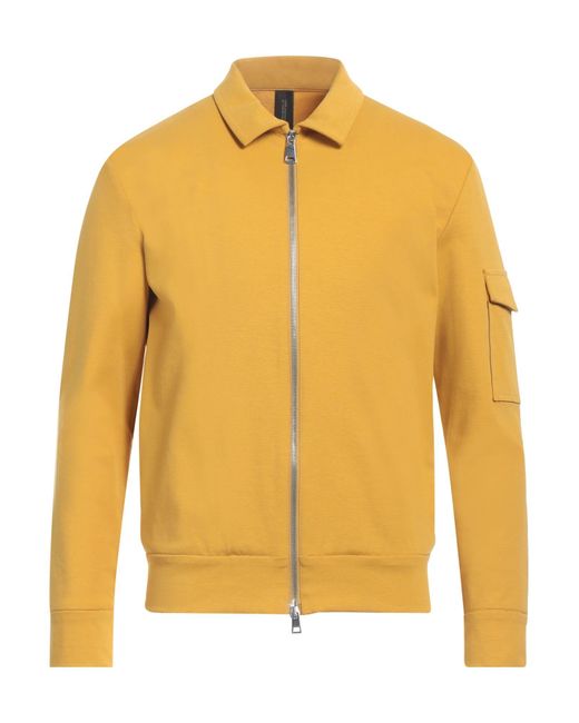 Hōsio Yellow Sweatshirt Cotton, Polyamide, Elastane for men