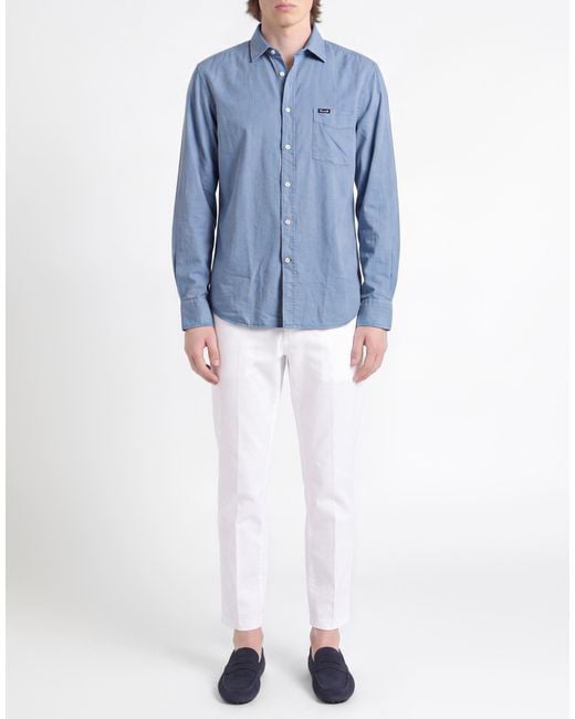Camisa Façonnable de hombre de color Blue