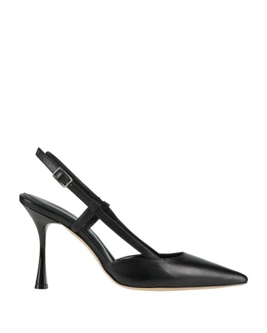 P.A.R.O.S.H. Black Pumps Lambskin