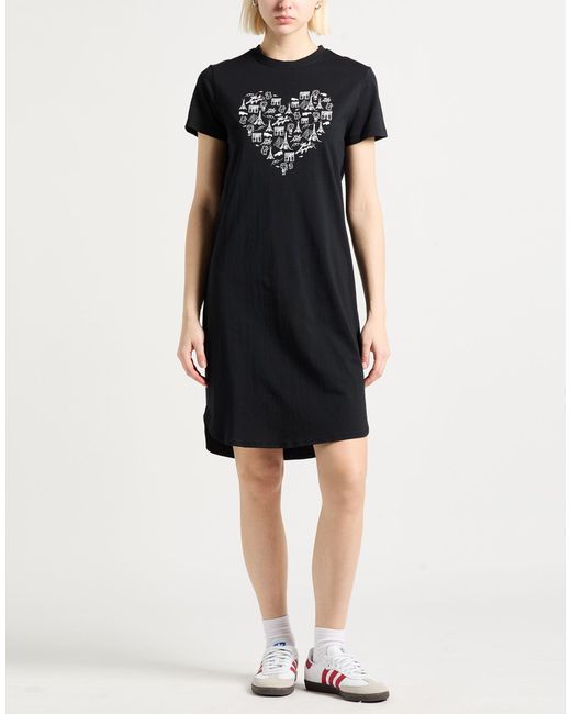 Karl Lagerfeld Black Midi Dresses