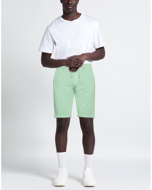 04651/A TRIP IN A BAG Green Shorts & Bermuda Shorts for men