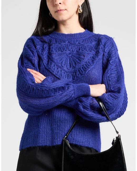 Alberta Ferretti Blue Sweater