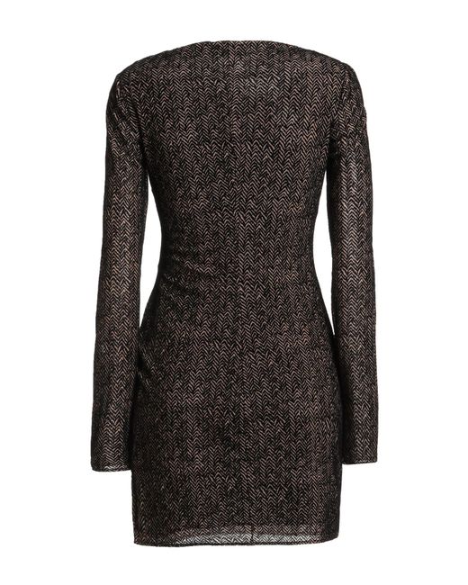 Missoni Black Sand Mini Dress Polyamide, Elastane