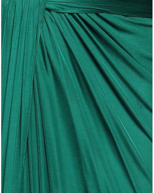 Dolce & Gabbana Green Midi Skirt