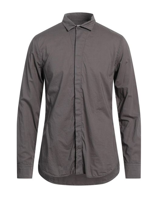 Paolo Pecora Gray Shirt for men