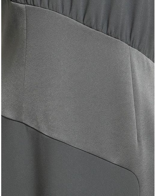 Paule Ka Gray Midi Dress Triacetate, Polyester, Cotton, Viscose