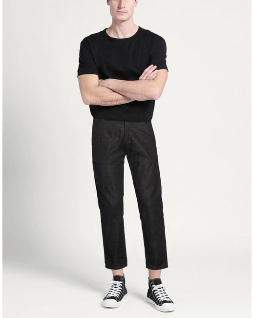Department 5 Black Trouser for men