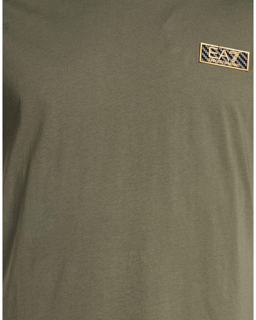 EA7 Green T-Shirts for men