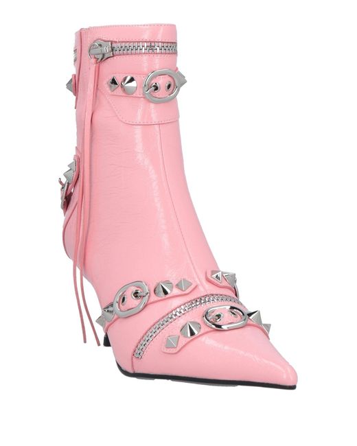 Jeffrey Campbell Pink Ankle Boots