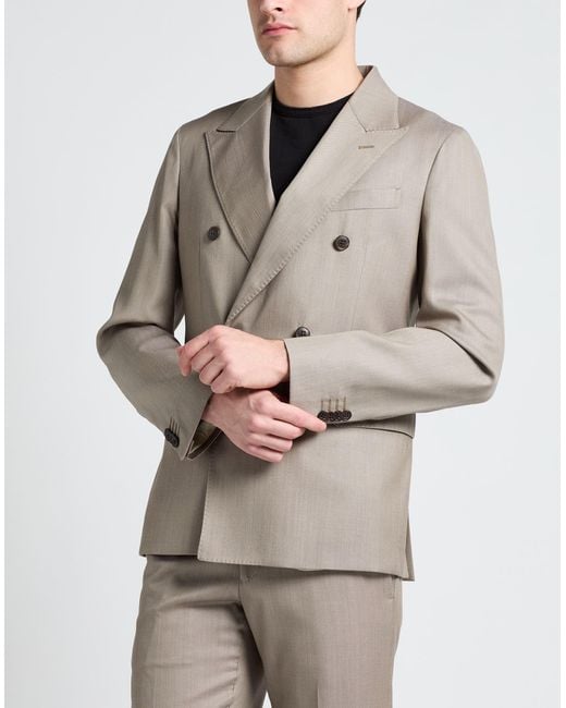 Brian Dales Gray Suit for men