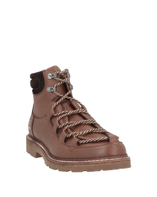 Doucal's Brown Ankle Boots for men