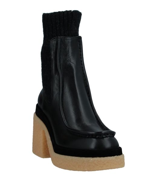 Chloé Black Ankle Boots