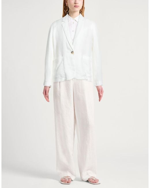 MAX&Co. White Blazers