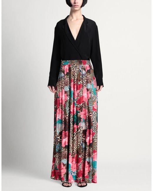 CONNOR & BLAKE Red Maxi Skirt Viscose