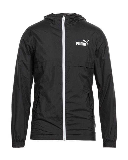 PUMA Black Jacket Polyester for men