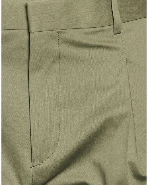 BE ABLE Green Pants Cotton, Elastane for men