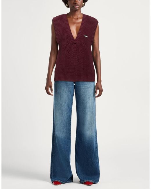 ROTATE BIRGER CHRISTENSEN Purple Jumper