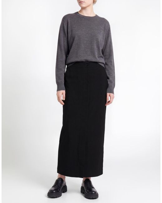 Pinko Black Midi Skirt