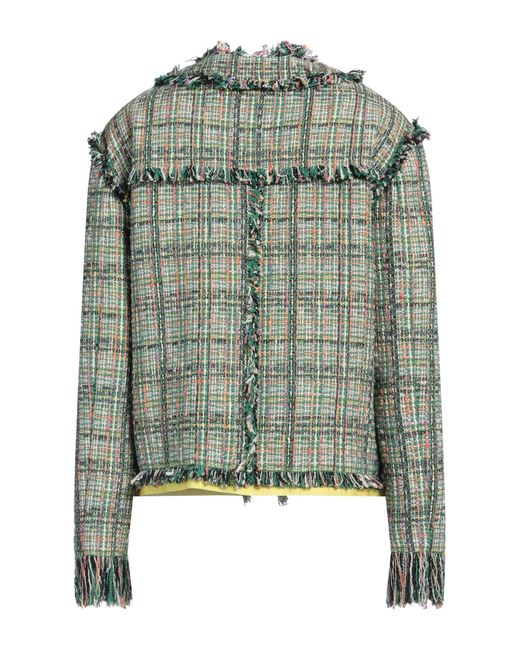 MSGM Green Blazer