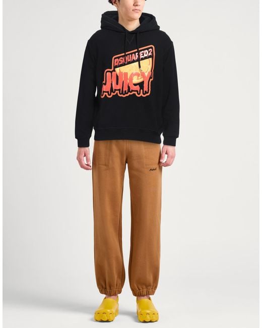 DSquared² Black Sweatshirt for men
