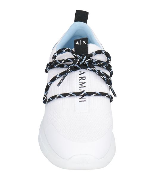 ARMANI EXCHANGE White Trainers