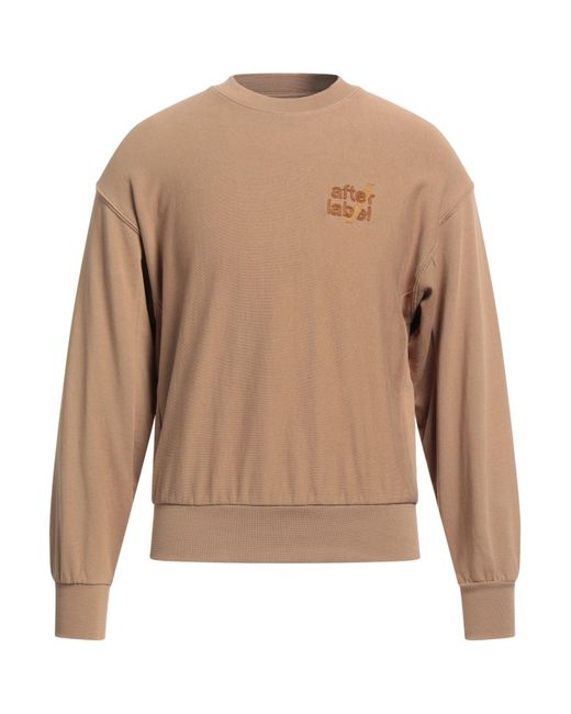 AFTER LABEL Sweatshirt in Natural für Herren