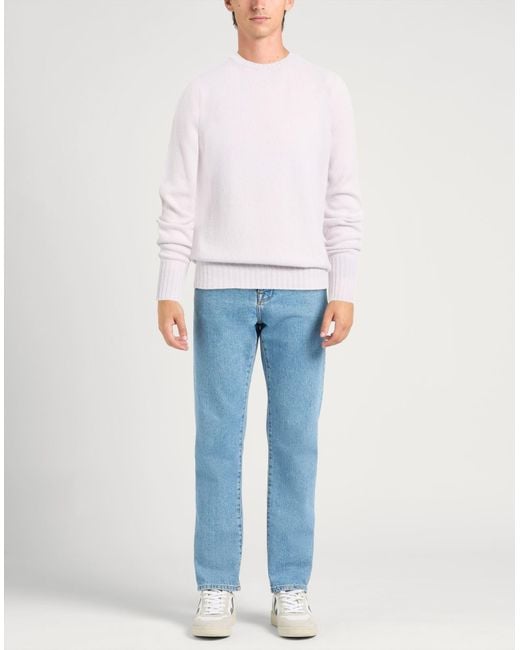 Drumohr Pullover in White für Herren