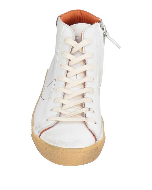 Philippe Model White Trainers for men