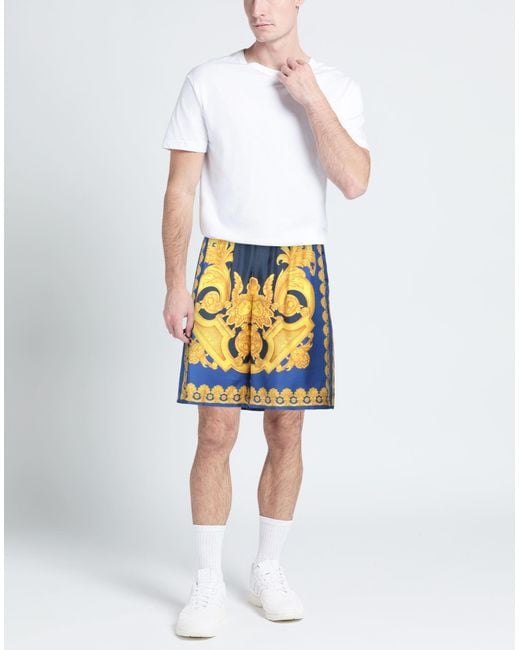 Versace Blue Shorts & Bermuda Shorts for men