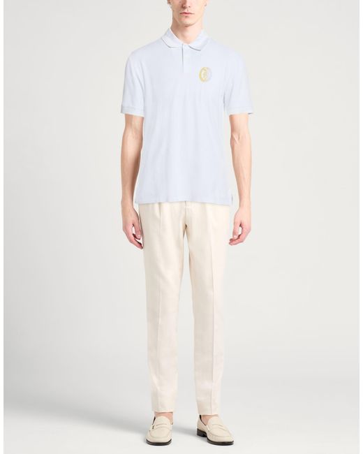 Polo Just Cavalli de hombre de color White