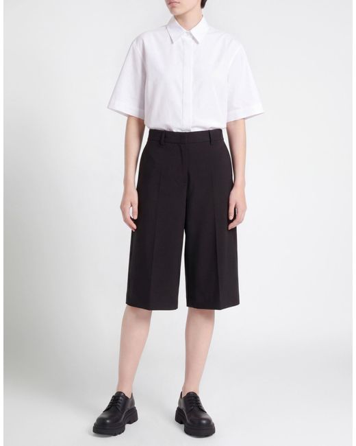 MEIMEIJ Black Shorts & Bermuda Shorts