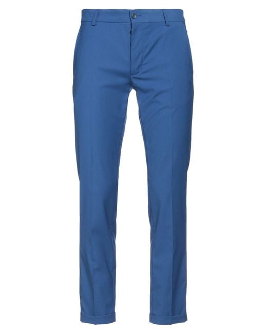 Daniele Alessandrini Blue Trouser for men