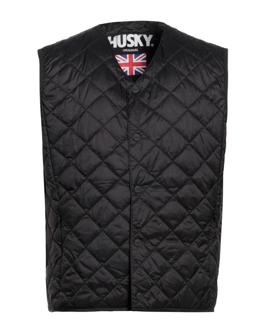 Husky Black Jacket for men