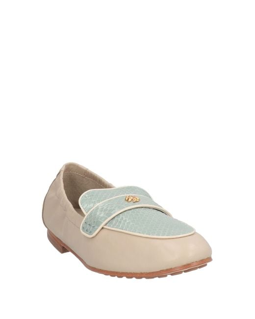 Tory Burch Natural Mokassin