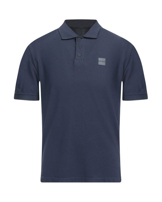 OUTHERE Blue Polo Shirt for men