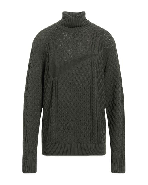 Nike Rollkragenpullover in Gray für Herren