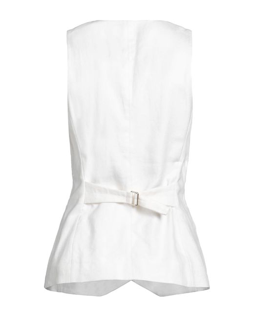 Chloé White Tailored Vest