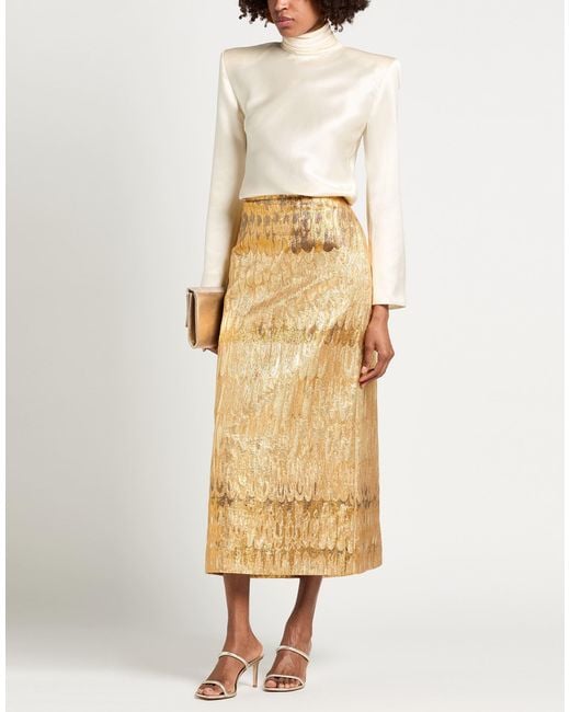 Valentino Garavani Natural Maxi Skirt