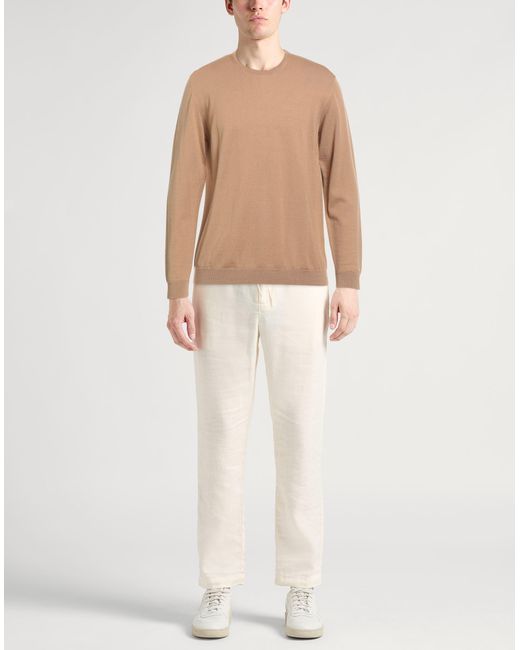 Pullover di Roberto Collina in White da Uomo