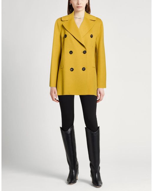 Max Mara Yellow Coats