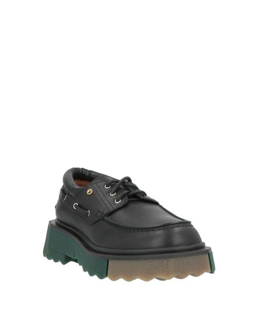 Off-White c/o Virgil Abloh Gray Loafers Leather