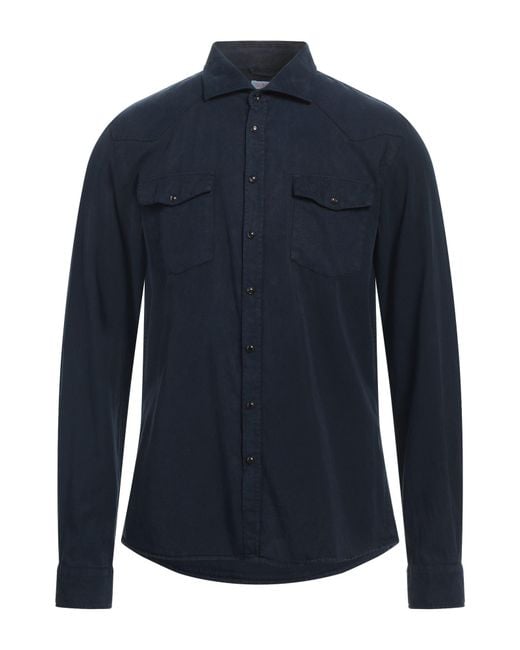 Sun 68 Blue Shirt for men