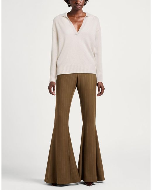 Drumohr White Light Sweater Cashmere, Silk