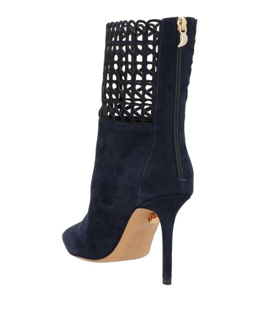 Skorpios Blue Ankle Boots