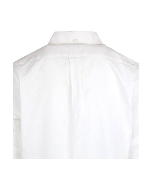 Camisa Barbour de hombre de color White