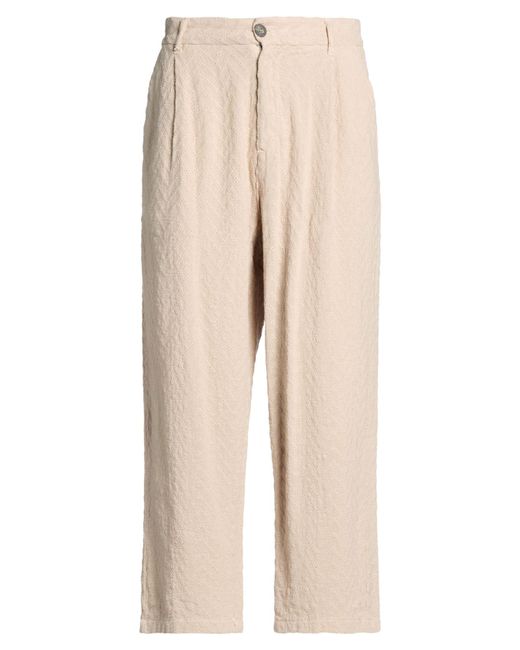 Berna Natural Camel Pants Cotton for men