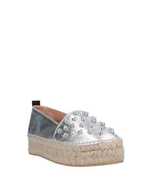 Moschino White Espadrilles